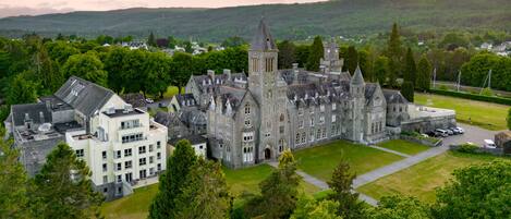 Ariel view of The Highland Club