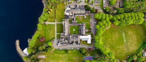 Birds Eye view of The Highland Club and it's grounds.