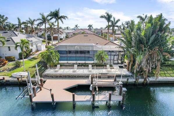 Enjoy the Waterfront Bliss with a Personal Boat Dock and Sun Deck with Stunning Scenic Views. Sun Bathe, fish or enjoy watching the seal life swim by. 