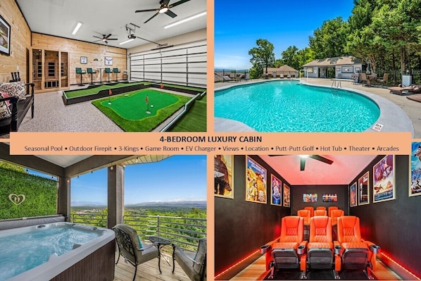Swim, Golf, Movie, Views-WOW!