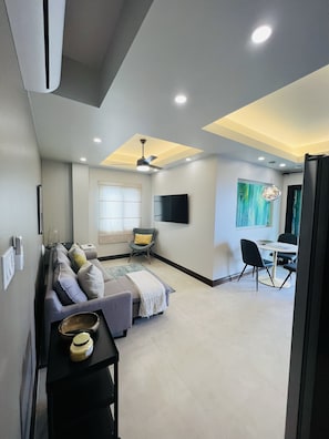 Spacious living quarters