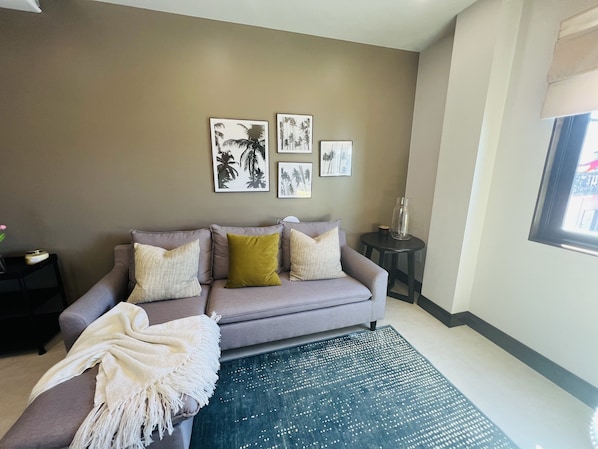Living room with tv