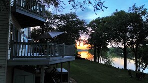 Amazing river views with long upstream view for wonderful sunsets