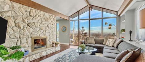 Gracious mid-century living with stunning valley views!