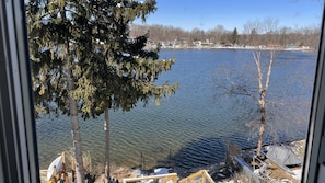 View of Lake from upstairs bedroom