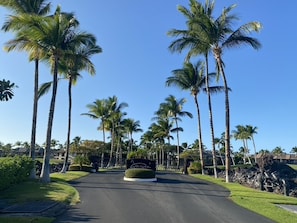 Entrance to the Golf Villas at Mauna Lani