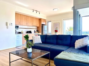 Deluxe living room.