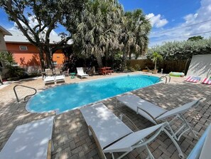 Pool heated for winter, for your year-round enjoyment!