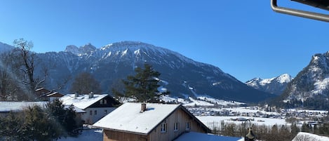 Ausblick von unserem Balkon