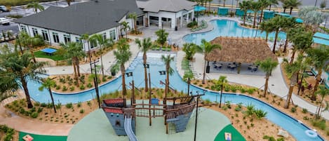 Brand new Bronson Club (< 5 min walk from our home) with a blissful Lazy River!