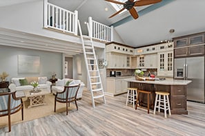 Kitchen & Living Room
