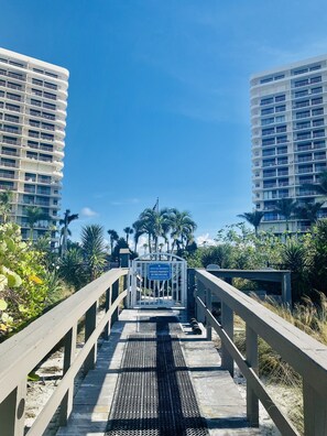 Walkway to the beach