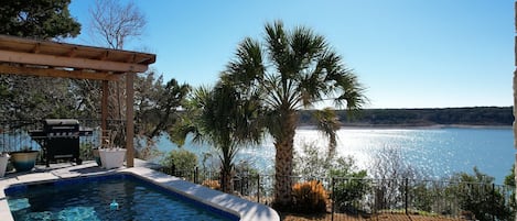 Pool and lake views!