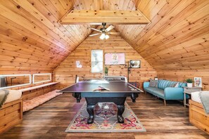 Male-Up Bar, Ping Pong, Pool