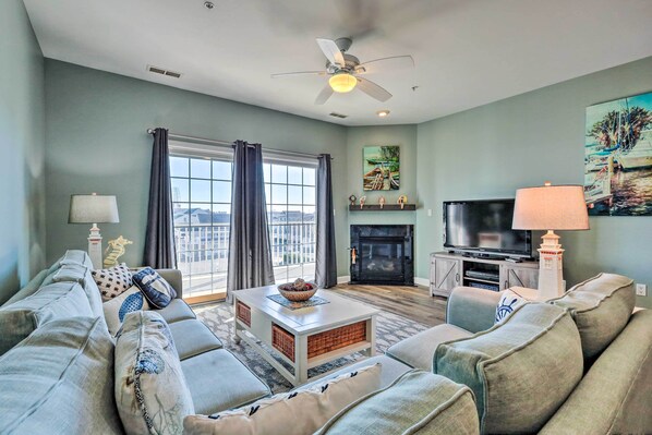 Ocean City Condo | 2BR | 2BA | 1,320 Sq Ft | Step-Free Access