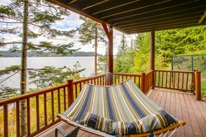 Deck | Lake Coeur d'Alene Views