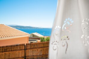 Kaminaki beach as seen from the living room
