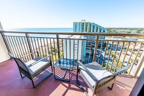 New Balcony Furniture, Amazing Views from the Balcony!