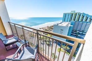 New Balcony Furniture, Amazing Views from the Balcony!