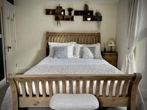 Master bedroom with King size bed