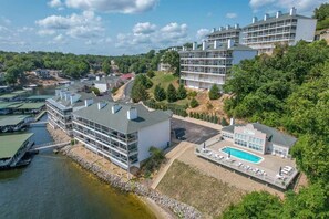 Beautiful Condo Community Built Into The Bluffs of the Lake