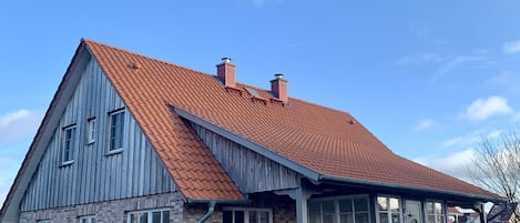 Blick auf Wohnung Muschel