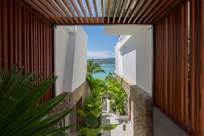 Interior entrance