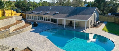 Beautiful home with fabulous outdoor entertainment area.