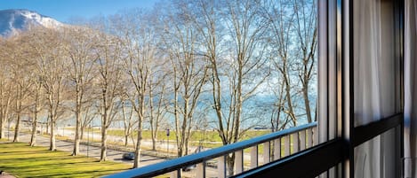 Incroyable vue sur le lac d'Annecy, avenue d'Albigny 