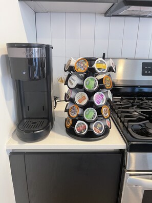 Kaffe och/eller kaffebryggare