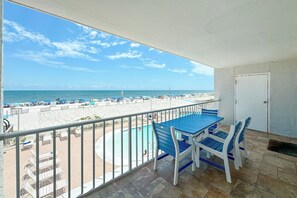 Private balcony