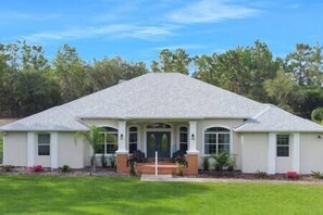 Front of the house