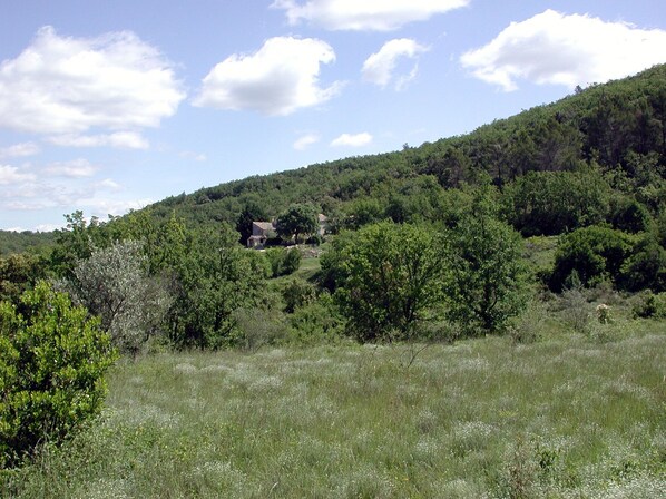 La maison vue du sud