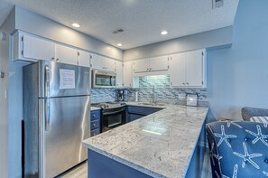 Kitchen with Granite Counters