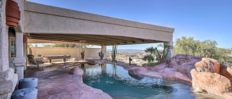 Lake Havasu City Vacation Rental | 4BR | 3BA | Stairs Required | 2,100 Sq Ft