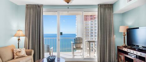 Living room with amazing views