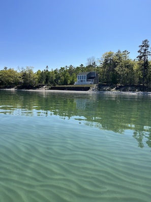Peaceful Lake Michigan sandbars