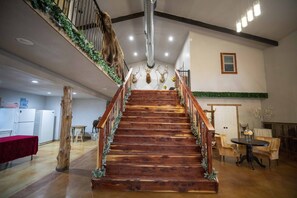Gorgeous custom staircase, perfect for photo ops!
