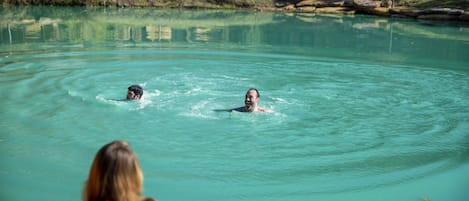 Jump in and swim in the Blue Lagoon!