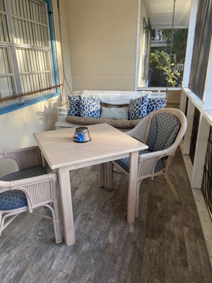 Outdoor dining
