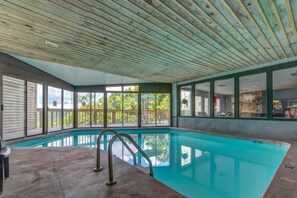 Indoor pool at Ski View Resort!