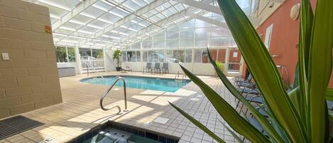 Gatlinburg Towers indoor Oasis! Equipped with indoor pool and hot tub for your enjoyment!