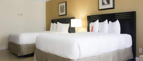 Comfortable 2 Double size beds; perfect for your vacation!