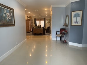 Spacious inviting foyer 