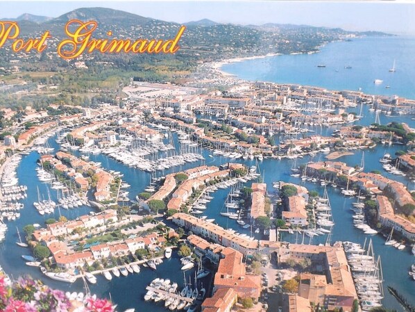 Port Grimaud nur ca. 2 km weit 