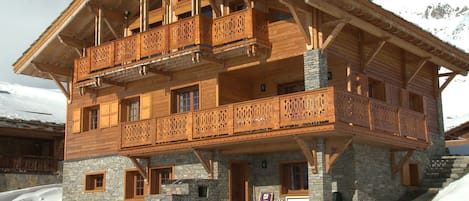 Chalet vue extérieur