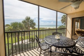 Patio beach view