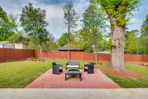 Fenced-In Backyard | Patio | Fire Pit | Single-Story Home