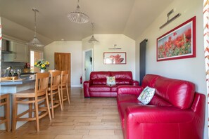 Open plan living area