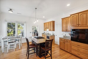 Kitchen and 2 Dining areas